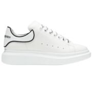 Alexander Mcqueen Oversized – White Black Trim