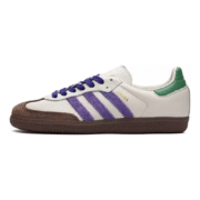 Adidas Samba OG - Off White Core Purple Green Brown - Image 2