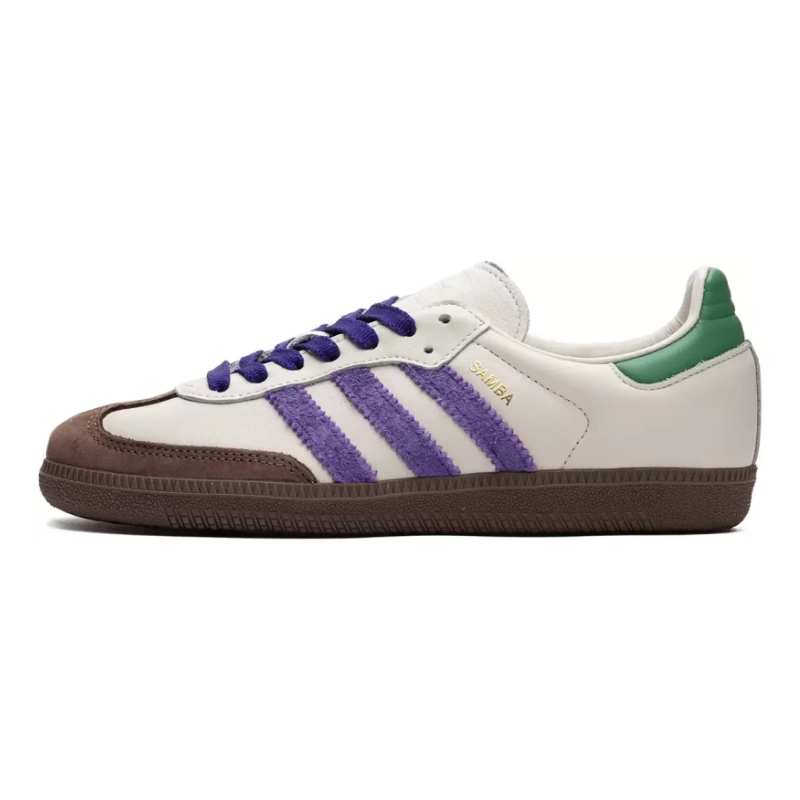 23162-2025-02-13T154520.433.png Adidas Samba OG - Off White Core Purple Green Brown - Image 2