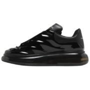 Alexander Mcqueen Oversized – Black Lux Gloss - Image 3