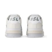 Louis Vuitton x Virgil Abloh White Grey Low Trainers - Image 5