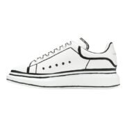 Alexander Mcqueen Oversized - White Black Outline - Image 3