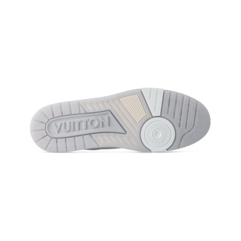 9d067a86-23d9-4b05-ad32-e353ef84a501.jpg Louis Vuitton x Virgil Abloh White Grey Low Trainers - Image 6