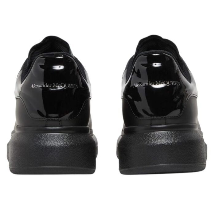 Alexander Mcqueen Oversized - Black Gloss Heel - Image 4