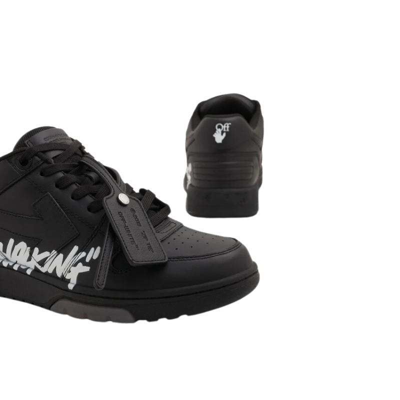 Blac1234@-60.png OFF-WHITE Out Of Office OOO For Walking Low Tops - Black White - Image 5
