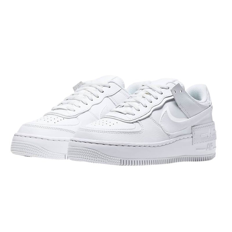 Photoroom_20250531_060823.jpeg Nike Air Force 1 Low Shadow Triple White - Image 3