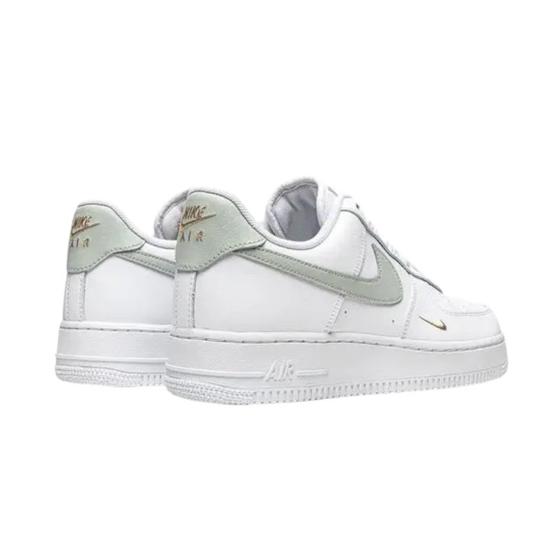 Photoroom_20250531_062127.jpeg Nike Air Force 1 Low '07 Essential - White Green Gold Mini - Image 3
