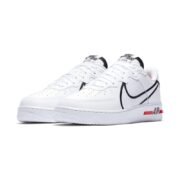 Nike Air Force 1 React - White Black Red - Image 3