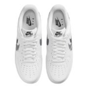 Nike Air Force 1 Low '07 Spray Paint Swoosh - White Black Grey - Image 4