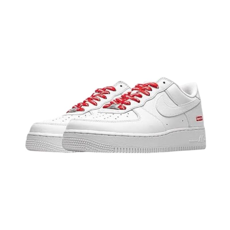 Photoroom_20250601_054628.jpeg Nike Air Force 1 Low Supreme White - Image 3