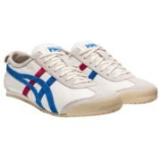 Onitsuka Tiger Mexico 66 - White Directoire Blue Red - Image 3
