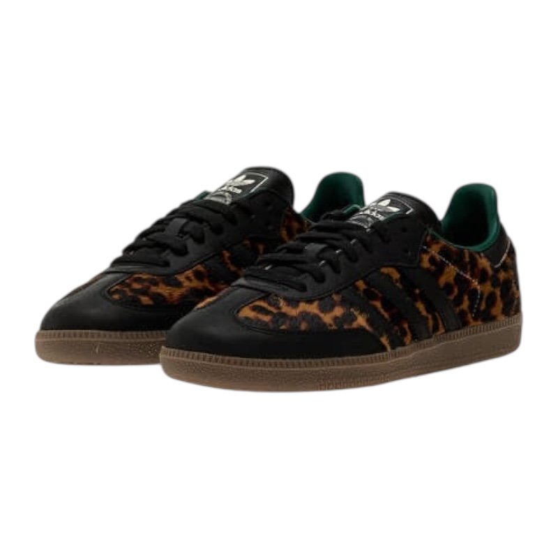 Photoroom_20250625_230503.jpeg Adidas Samba leopard - Collegiate Green 2025 - Image 3