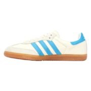 adidas SPORTY & RICH X SAMBA OG 'CREAM BLUE' - Image 2