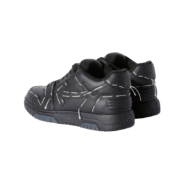 OFF-WHITE Out Of Office OOO low Tops Sartorial Stitching Black Black - Image 3
