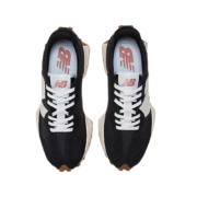 New Balance 327 - Black White Gum - Image 4