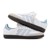 Adidas Samba OG - White Sky Blue - Image 3