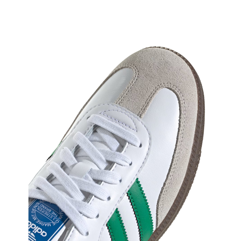 Untitled-design-2025-02-06T180934.954.png Adidas Samba OG Foot Wear - White Green - Image 5