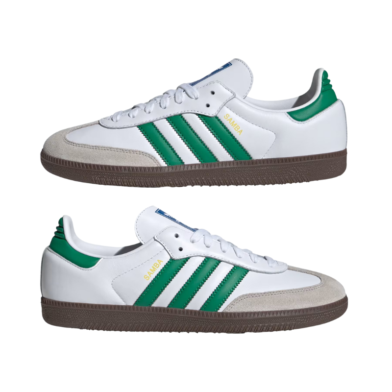 Untitled-design-2025-02-06T181000.920.png Adidas Samba OG Foot Wear - White Green - Image 4