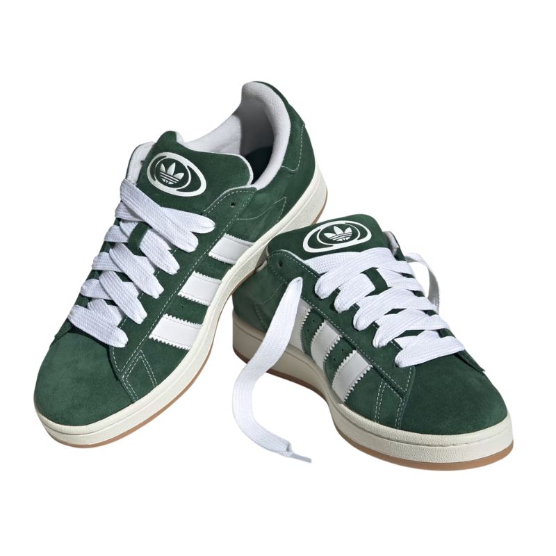 Untitled-design-2025-02-07T003950.784.png Adidas Campus 00s - Crystal Dark Green Cloud White - Image 3