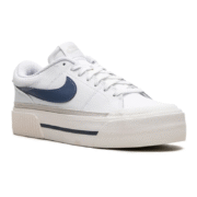 Nike Court Legacy Lift - White Diffused Blue - Image 3