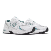 New Balance 530 - White Silver Green - Image 3