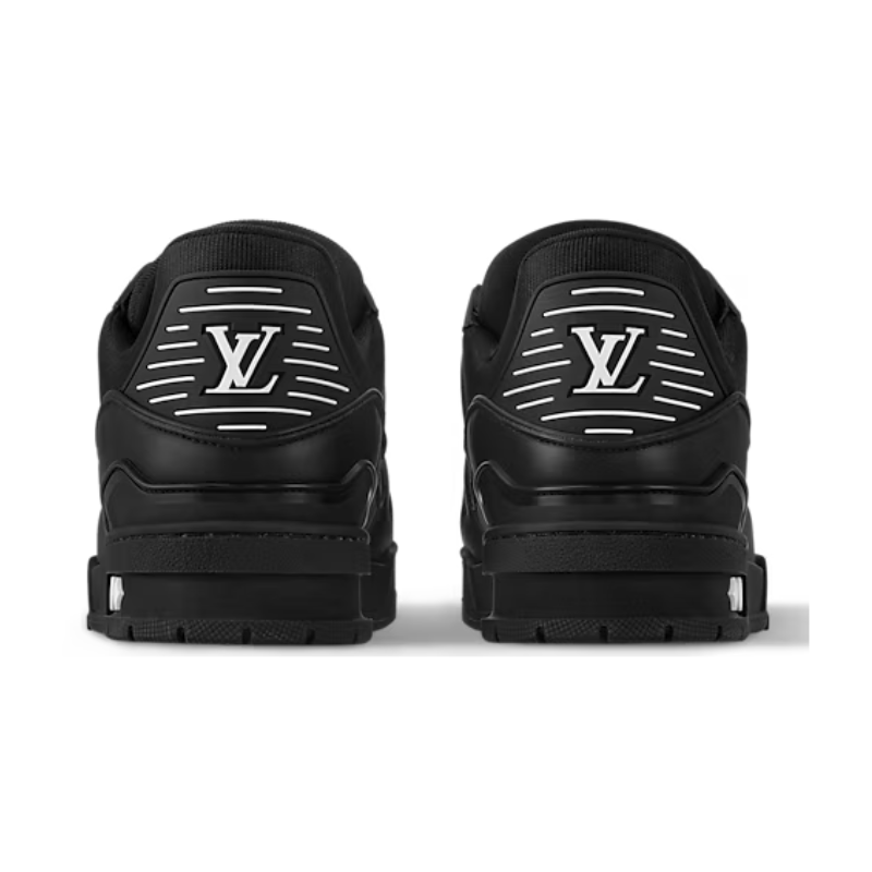 Untitled-design-2025-02-23T144425.768.png Louis Vuitton Trainer - Black Embossed Monogram - Image 5