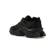 New Balance 9060 - Triple Black Leather - Image 5
