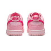 Nike Dunk Low Triple Pink (GS) - Image 5