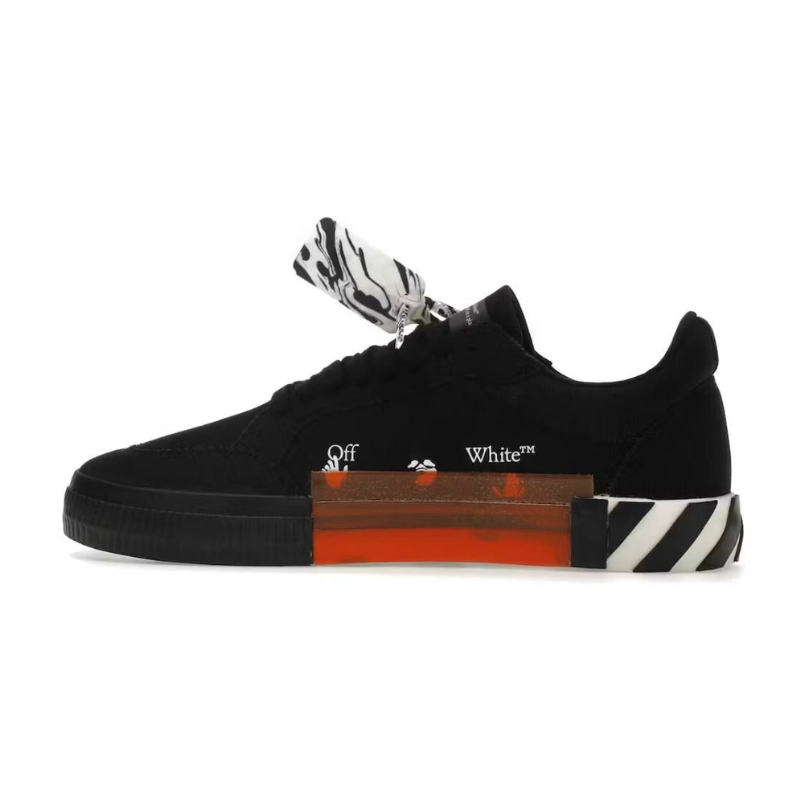 Untitled-design-2025-03-01T021421.042.png OFF-WHITE Vulc Low Canvas - Black White - Image 2