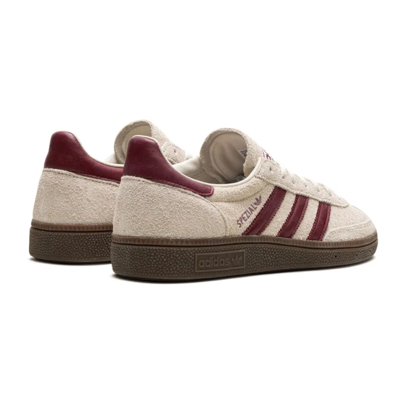 adidas-Handball-Spezial-Shadow-Brown-Gum-36.png Adidas Handball Spezial - Off White Collegiate Burgundy - Image 3