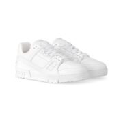Louis Vuitton Sneakers Trainer Triple White - Image 2
