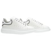 Alexander Mcqueen Oversized – White Black Trim - Image 2