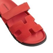 Hermes Chypre Sandal Bicolor/Denim - Image 5