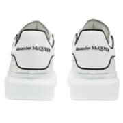 Alexander Mcqueen Oversized – White Black Trim - Image 4