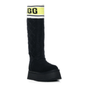 UGG Classic Sweater Letter Boot - Black - Image 2