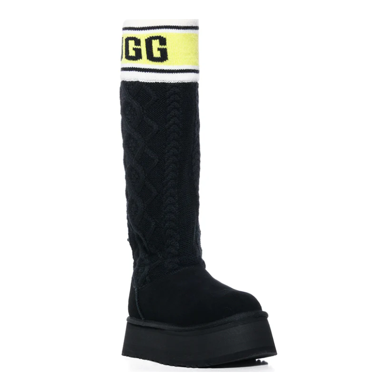 ugg-pumped-venture-daze-sand-black-35.png UGG Classic Sweater Letter Boot - Black - Image 2