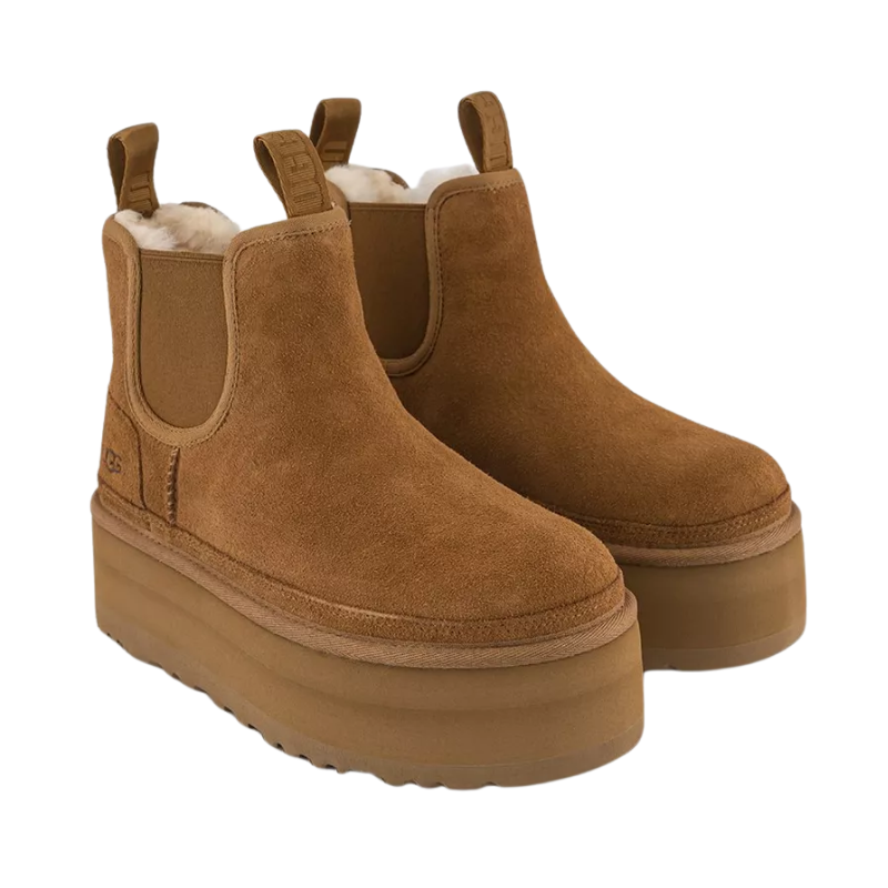 ugg-pumped-venture-daze-sand-black-81.png UGG Neumel Platform Chelsea Boot - Chestnut - Image 2