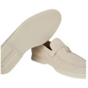 Loropiana Charms Walk Loafers Powder Pearl - Image 4