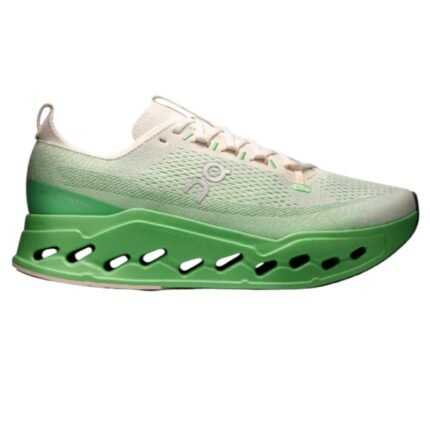 On Cloudsurfer max mens ivory honeydew