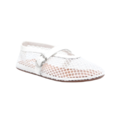 Alaïa Buckle Ballet Flats | White - Image 2