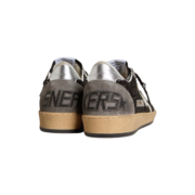 Golden Goose Ball Star in glitter with leather star and metallic leather heel tab(Women's) - Image 2