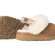 UGG Funkette Slipper – Chestnut (Kids) - Image 2