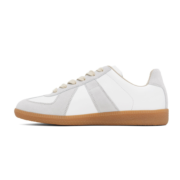 Maison Margiela White & Gray Replica Sneakers - Image 2