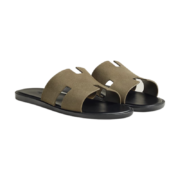 Haven Suede H Style Slip-On Olive - Image 2