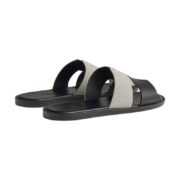Hermès Izmir sandal black and white - Image 3