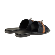Hermès Giulia sandal 'Bleu Brut / Naturel' - Image 4