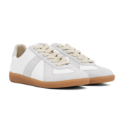 Maison Margiela White & Gray Replica Sneakers - Image 3