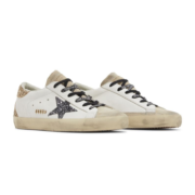 Golden Goose Superstar Optic White Seedpearl Glitter (Women's) - Image 4