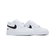 supreme x air force 1 low box logo white black - Image 4