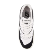 New Balance 550 – White Black Rain Cloud - Image 4